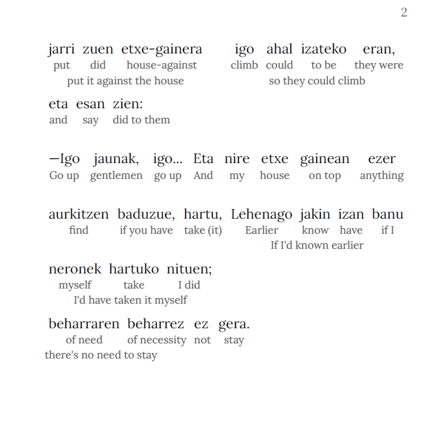 HypLern - Learn Basque With Short Stories - Pernando Amezketarra - Interlinear books in PDF, Epub, and mp3 format