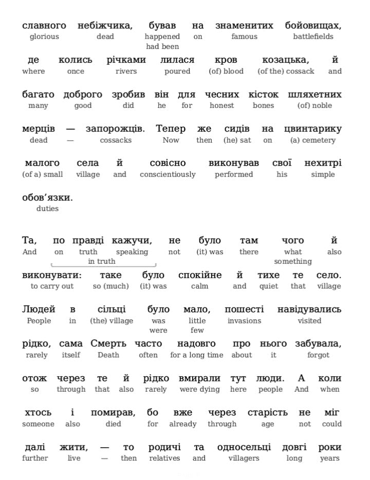 Learn Ukrainian with Beginner Stories