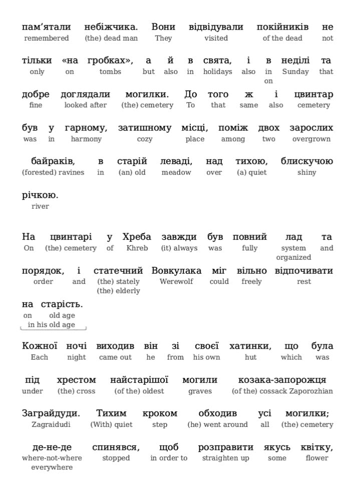 Learn Ukrainian with Beginner Stories