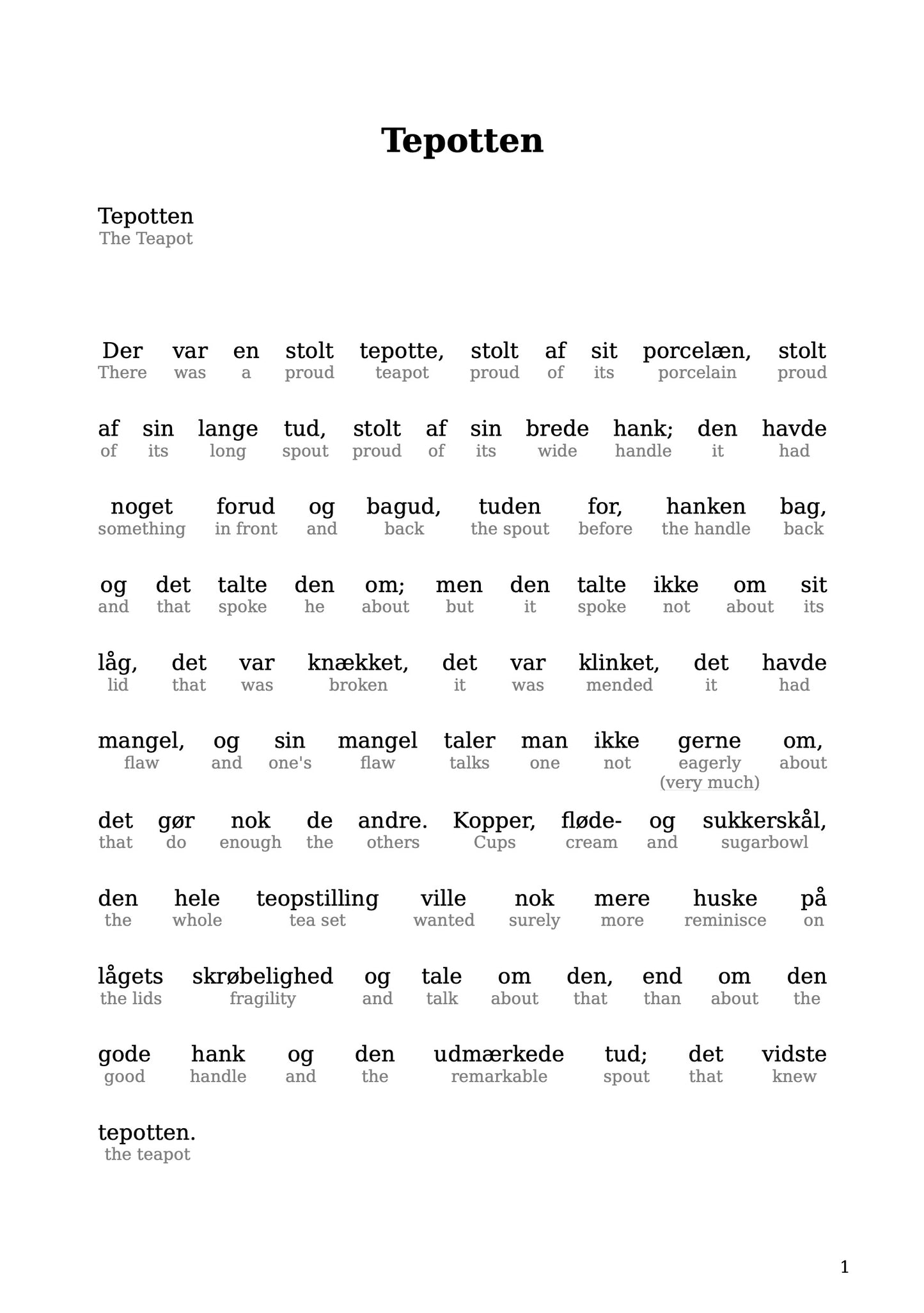 HypLern - Learn Danish with Short Stories - PDF, Epub, Mobi and Audio