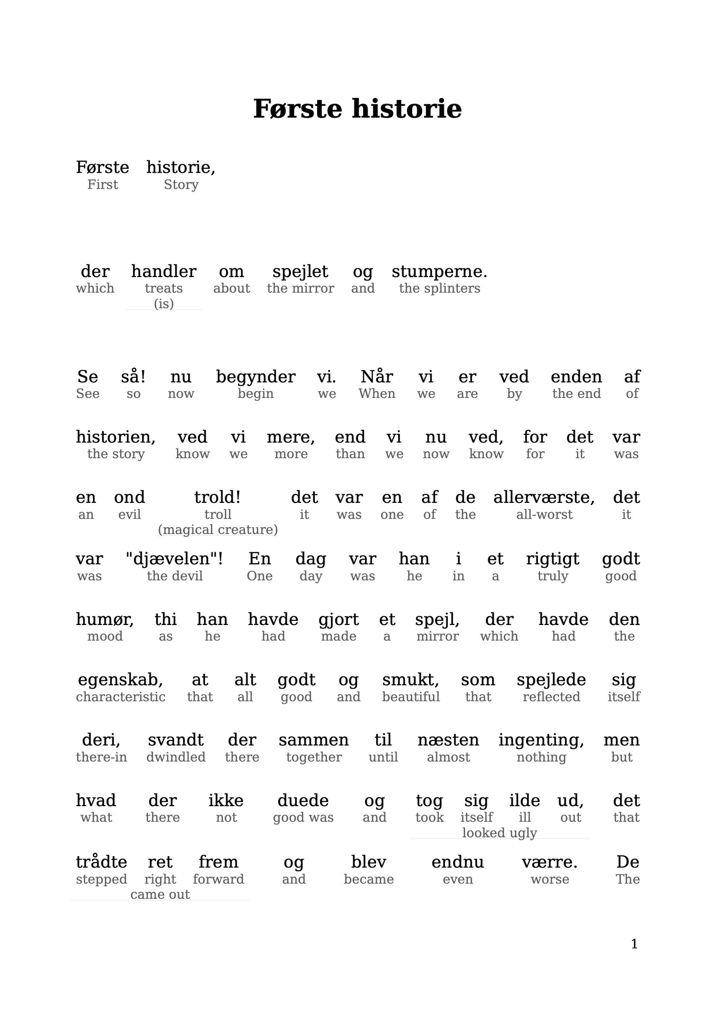 HypLern - Learn Danish with The Snow Queen - PDF, Epub and Audio