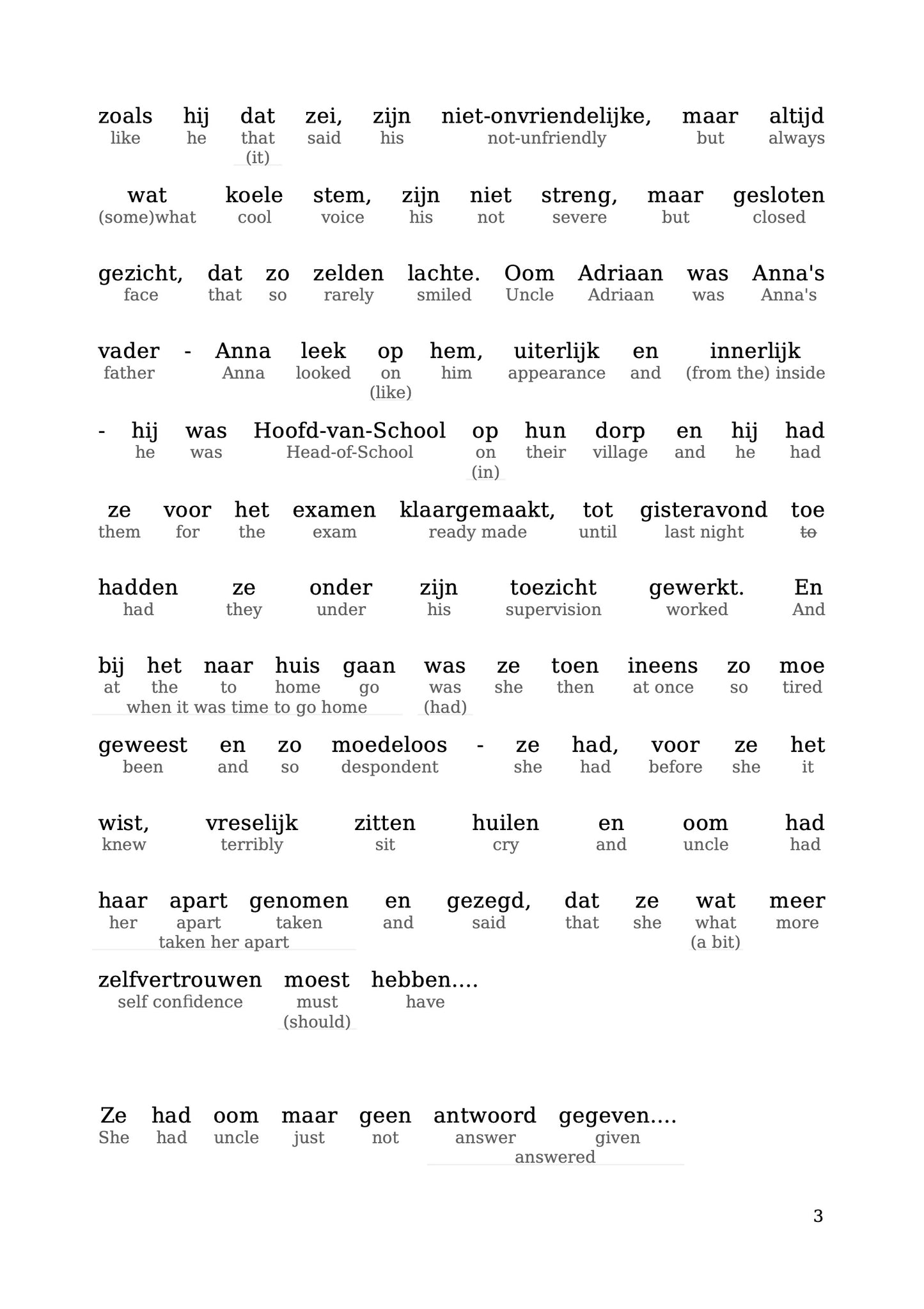 HypLern - Learn Dutch With The Class of Twelve - Interlinear PDF, Epub, Mobi and Audio