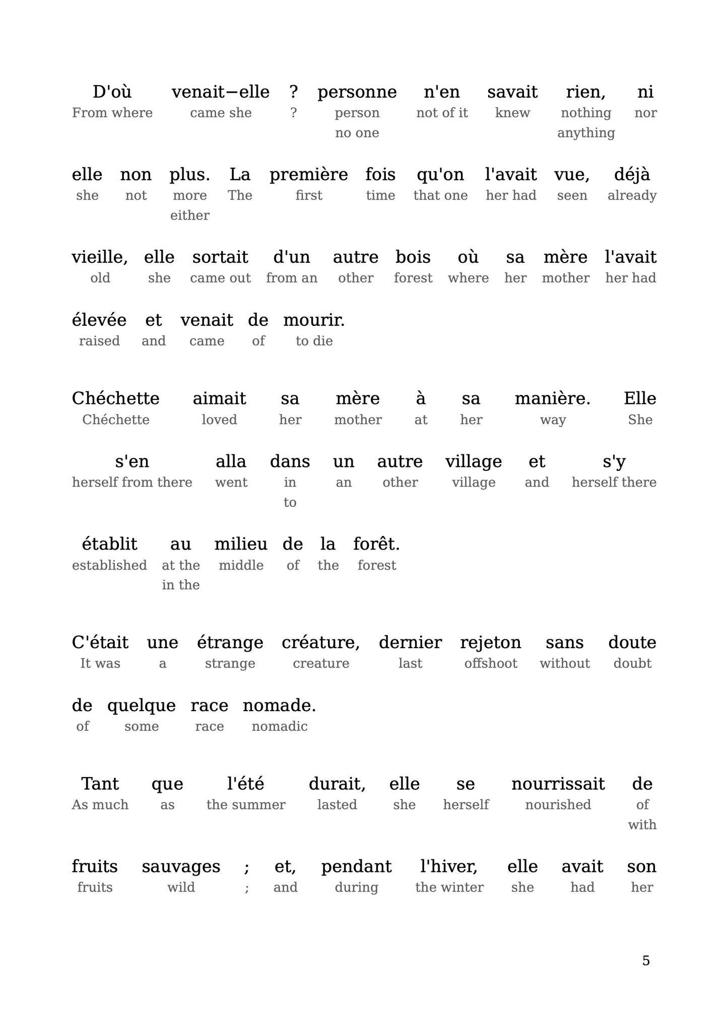 HypLern - Learn French With Stories and Legends - Interlinear PDF, Epub, Mobi and audio