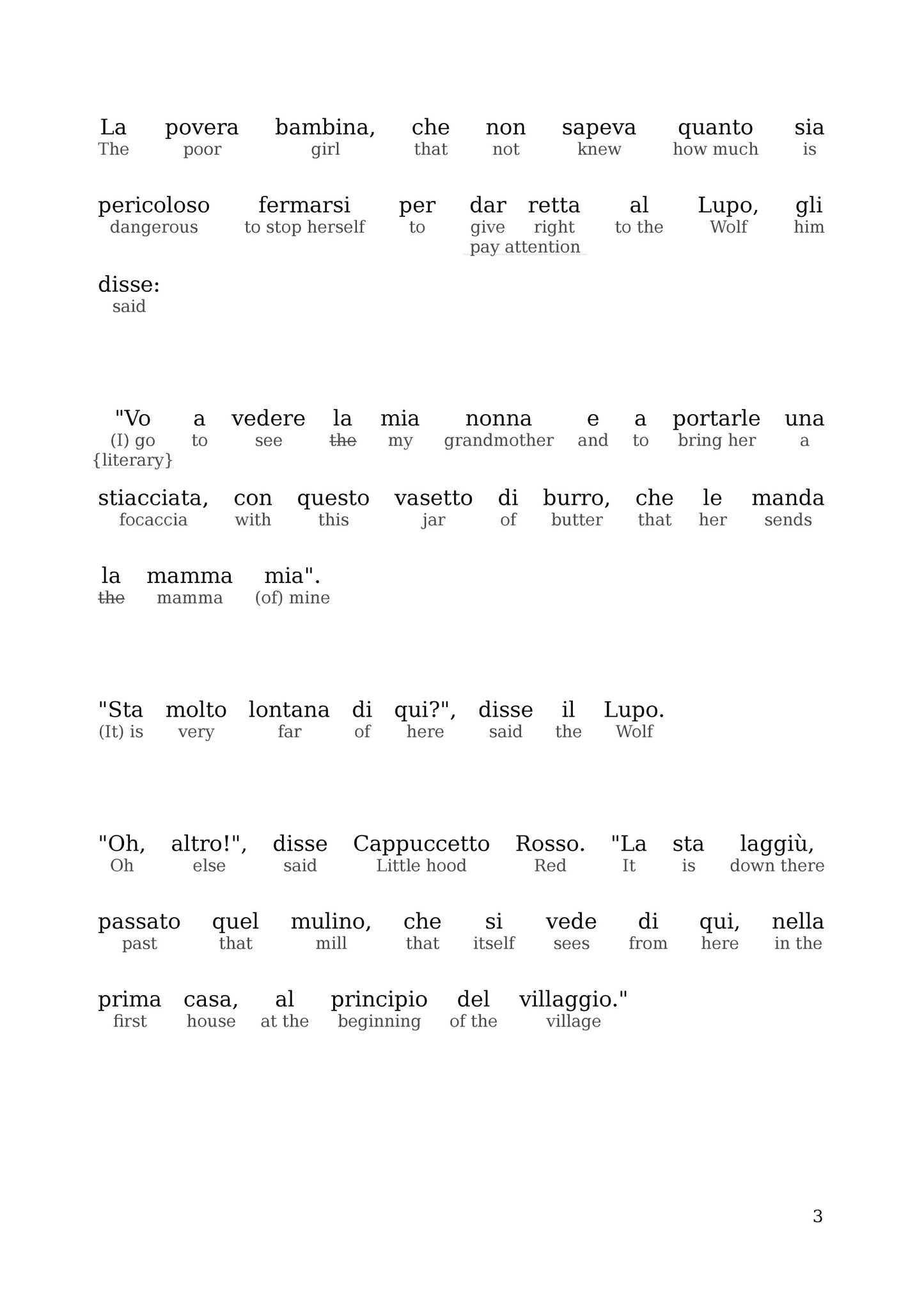 HypLern - Learn Italian with Starter Stories - Interlinear PDF, Epub, Mobi and audio