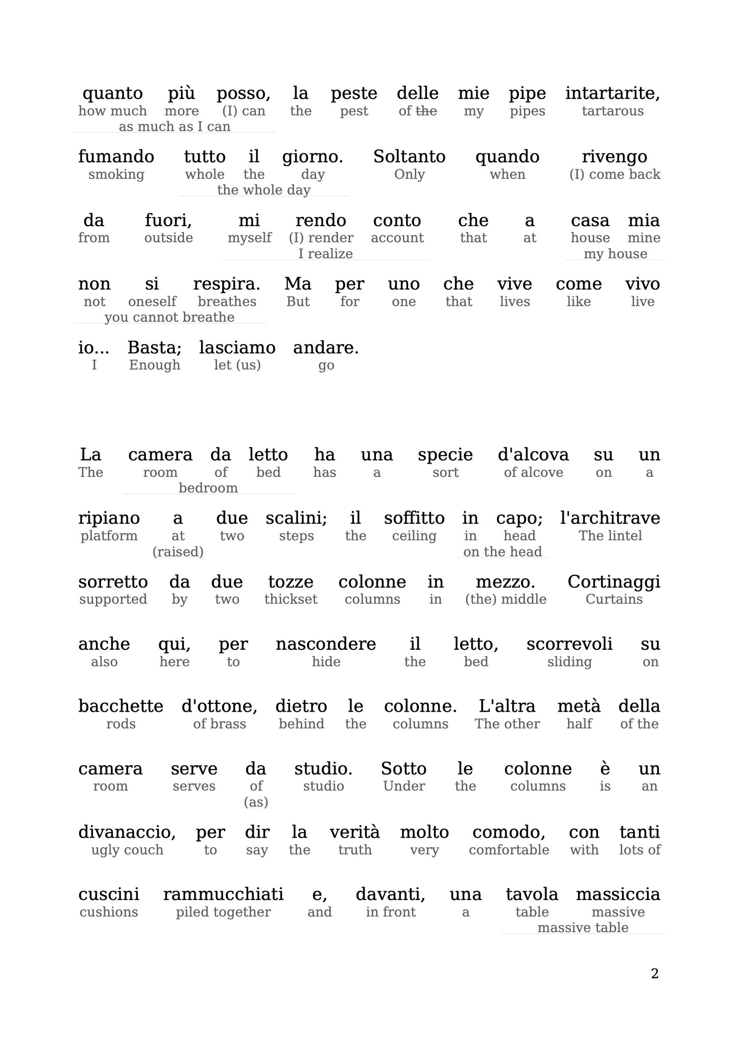 HypLern - Learn Italian with Pirandello's Visita and Other Stories - Interlinear PDF, Epub, Mobi and audio