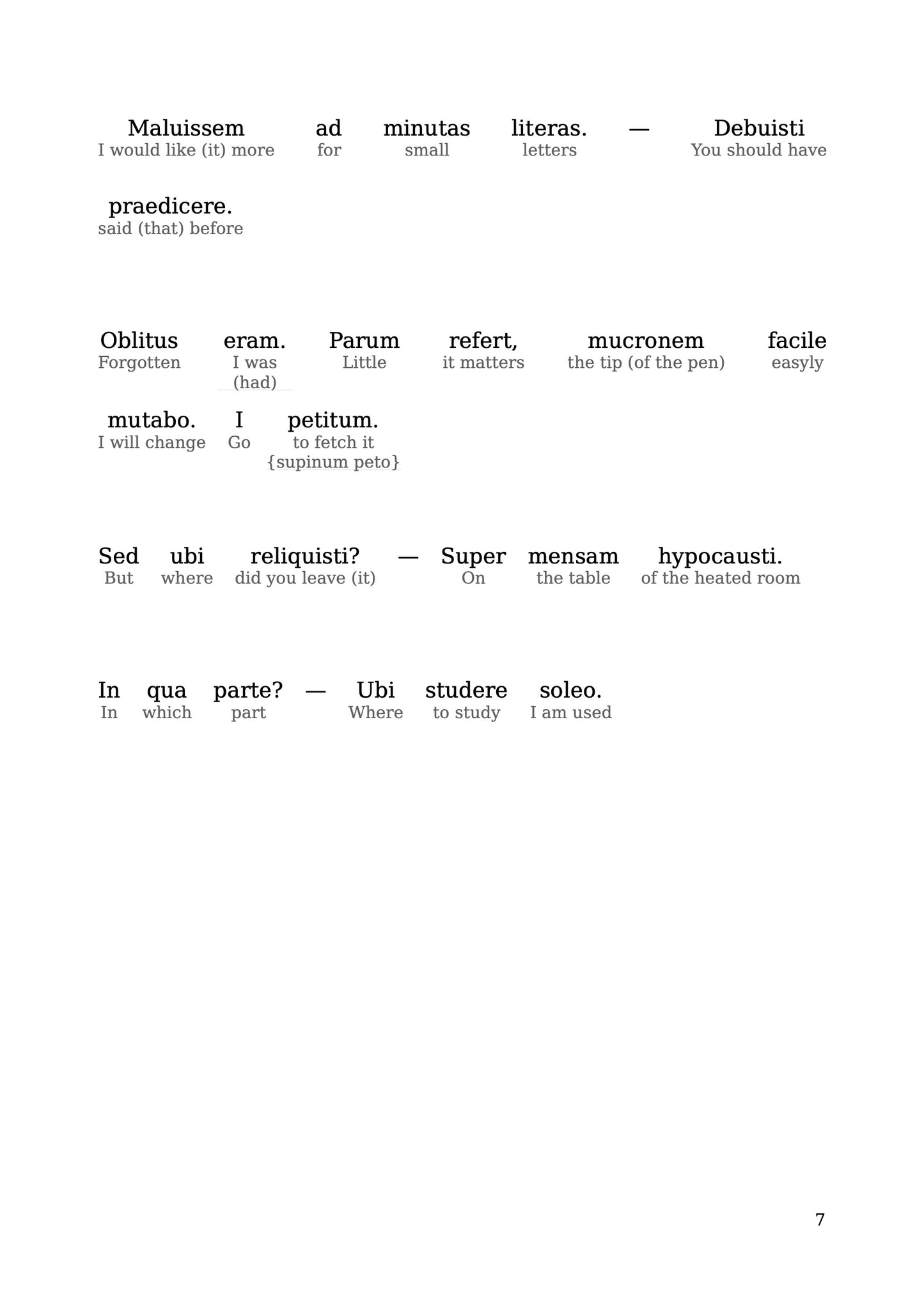 HypLern - Learn Latin With Beginner Stories: Colloquia - Dialogues - Interlinear PDF and Epub