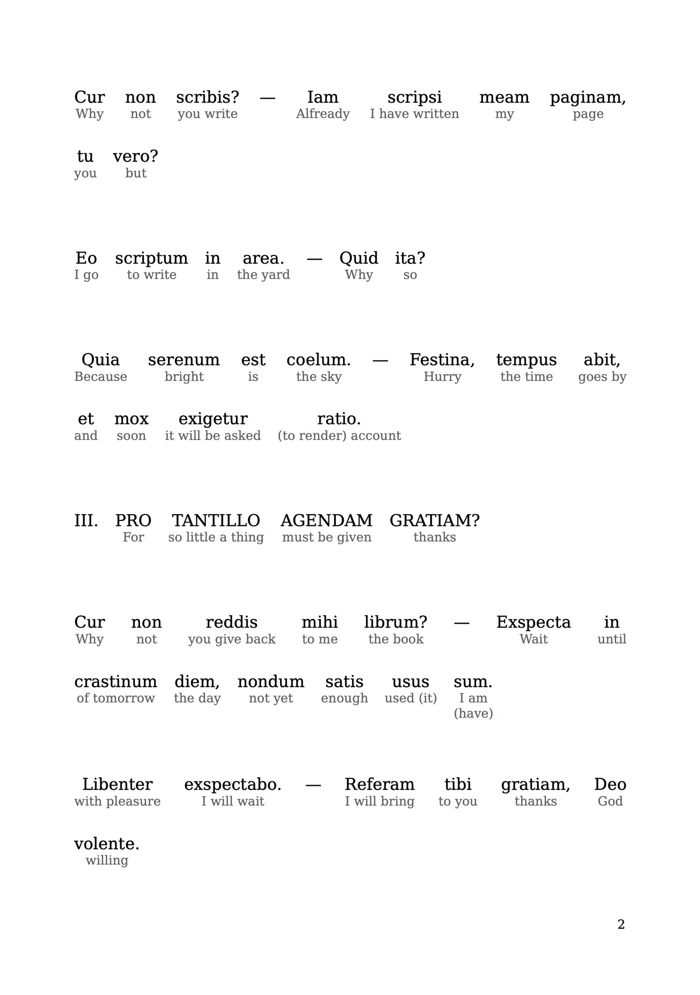 HypLern - Learn Latin With Beginner Stories: Colloquia - Dialogues - Interlinear PDF and Epub
