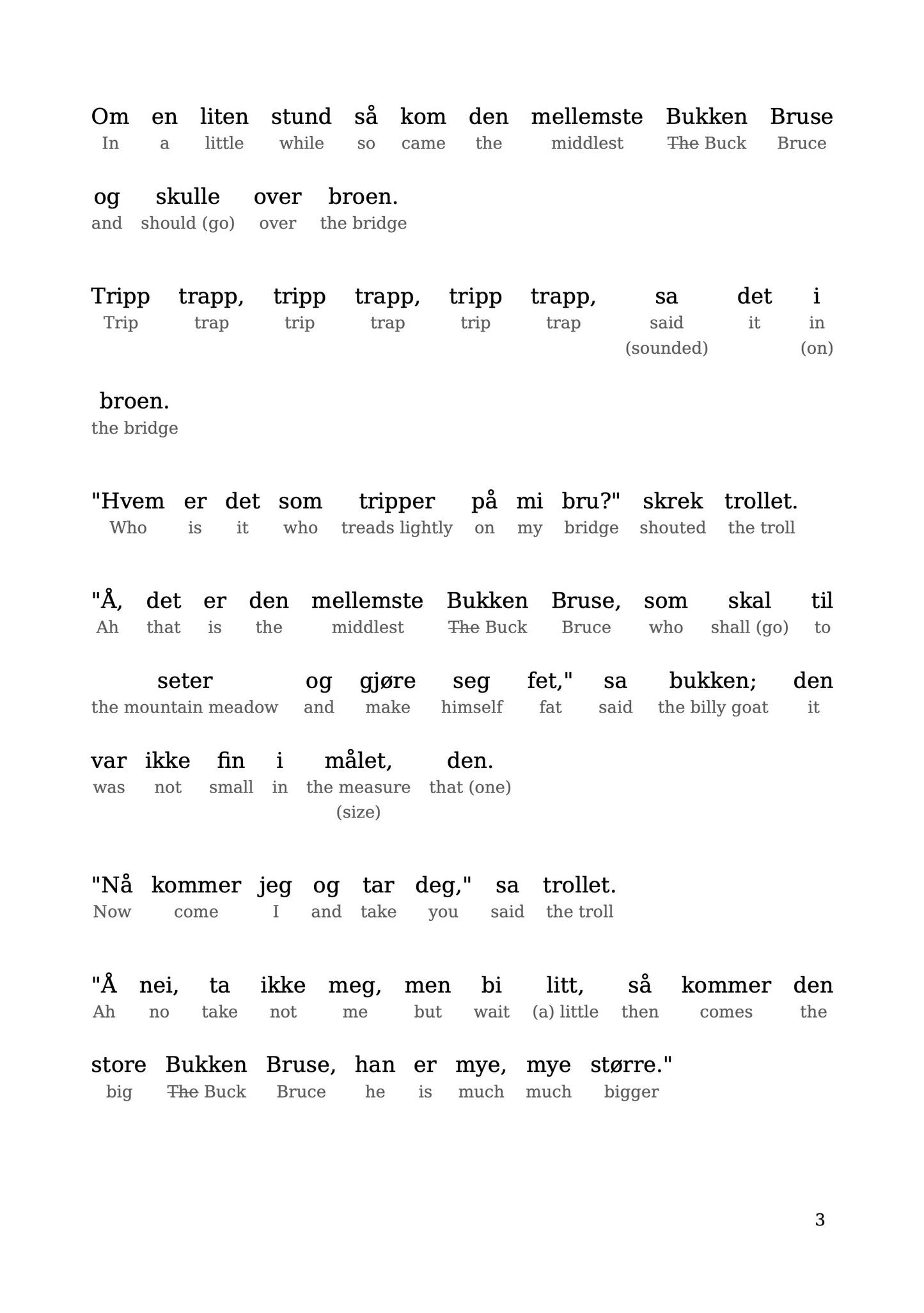 HypLern - Learn Norwegian With Beginner Stories - Interlinear PDF, Epub, Mobi and audio