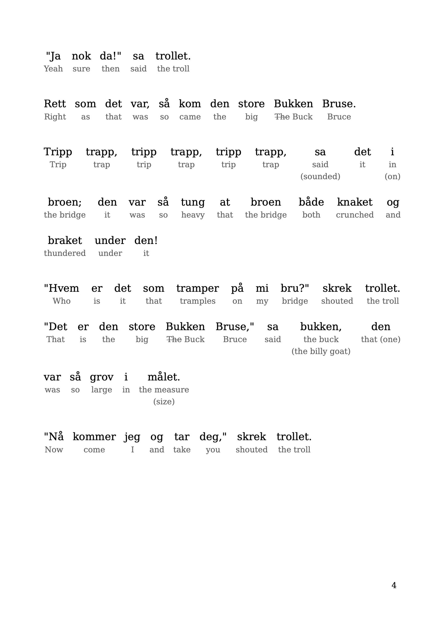 HypLern - Learn Norwegian With Beginner Stories - Interlinear PDF, Epub, Mobi and audio