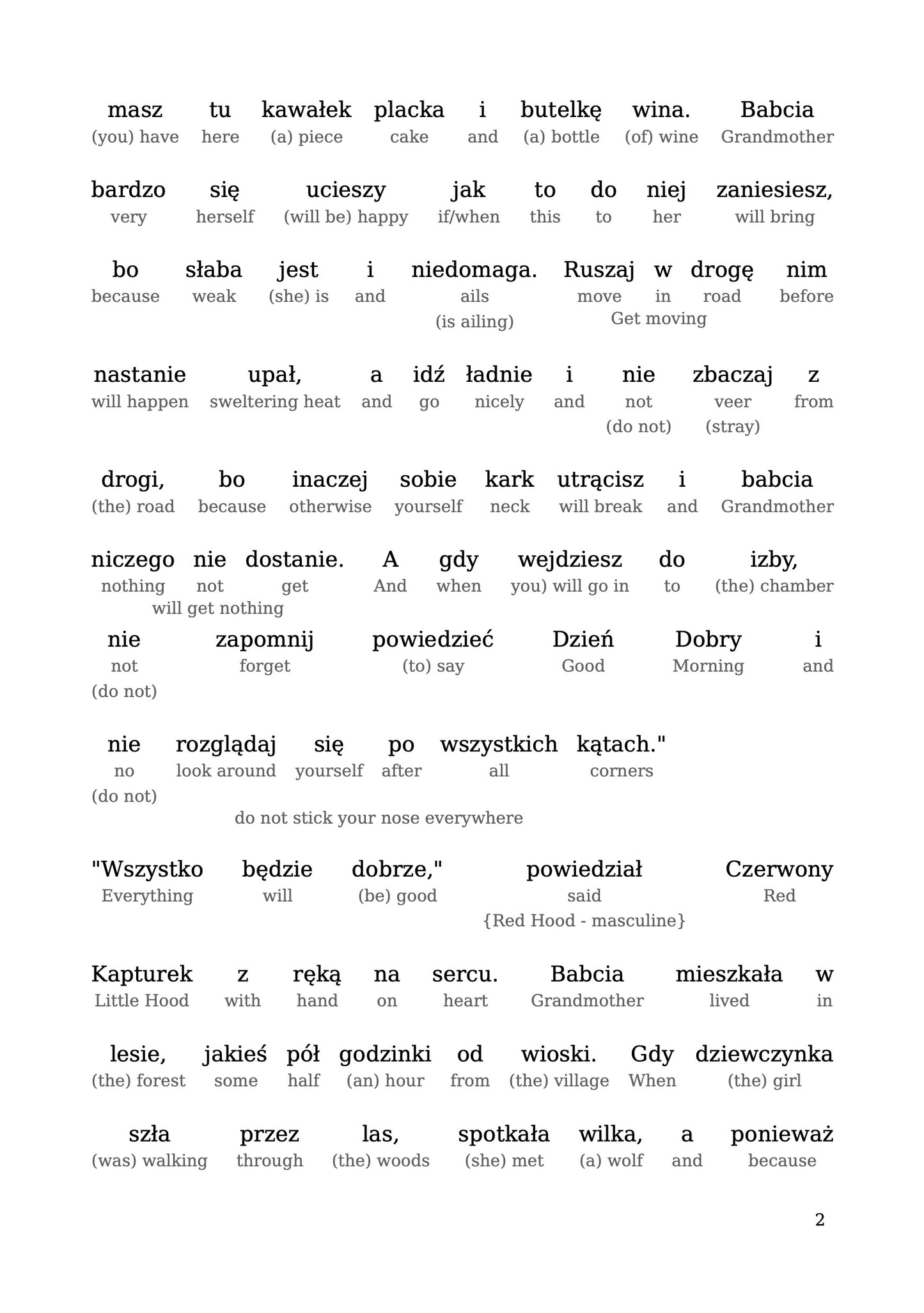 HypLern - Learn Polish with Starter Stories - Interlinear PDF, Epub, Mobi and separate Audio