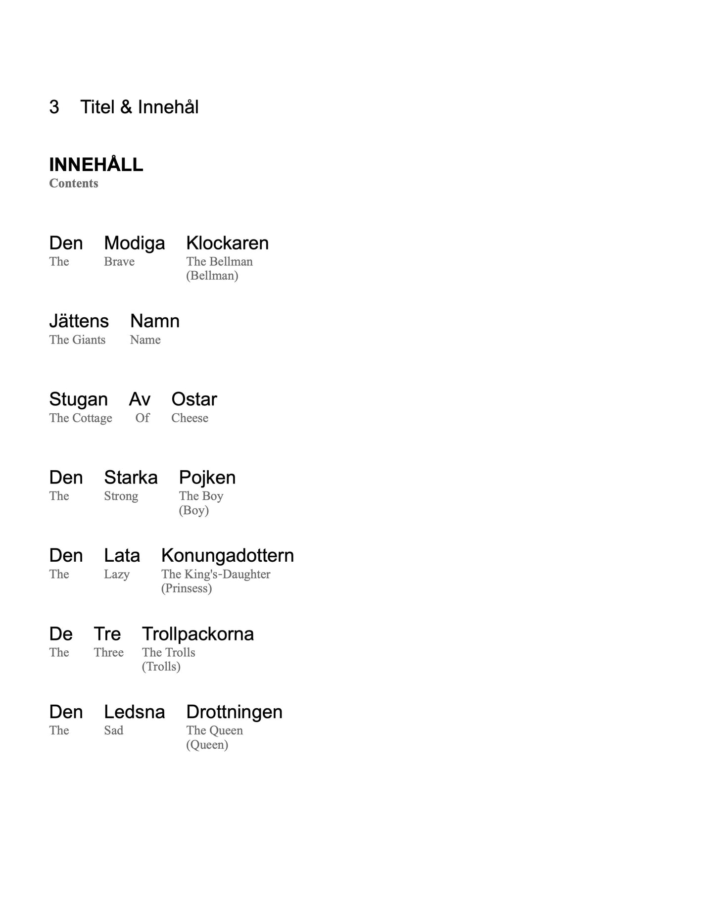 HypLern - Learn Swedish With Beginner Stories - Interlinear PDF, Epub, Mobi and Audio