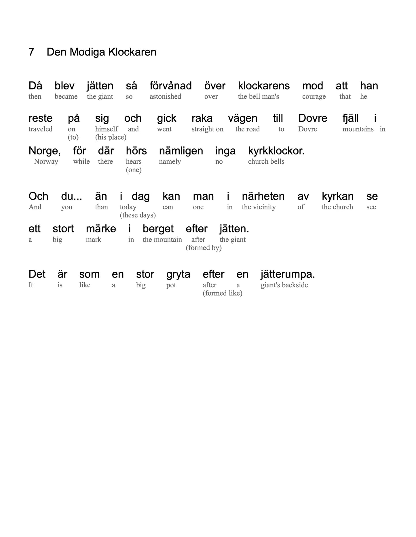 HypLern - Learn Swedish With Beginner Stories - Interlinear PDF, Epub, Mobi and Audio