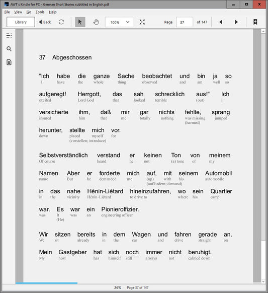 German Interlinear Books