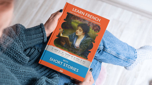 Special Hardcover Pricing on HypLern Interlinear Books — Starting with Learn French with Short Stories