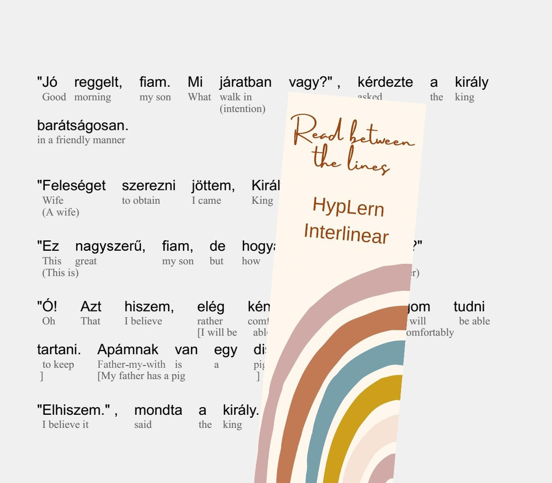 Unlocking Language Mastery: My Journey with HypLern's Interlinear Stories