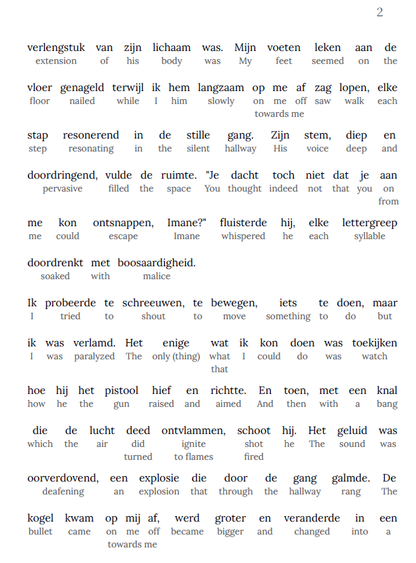 HypLern - Learn Dutch With The Art of Disappearing - Interlinear PDF and Epub