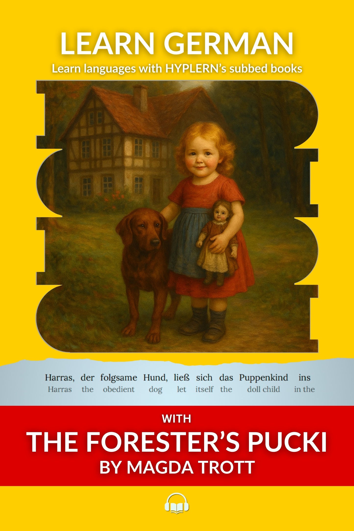 HypLern - Learn German With The Forester's Pucki by Magda Trott - PDF, Epub, and audio
