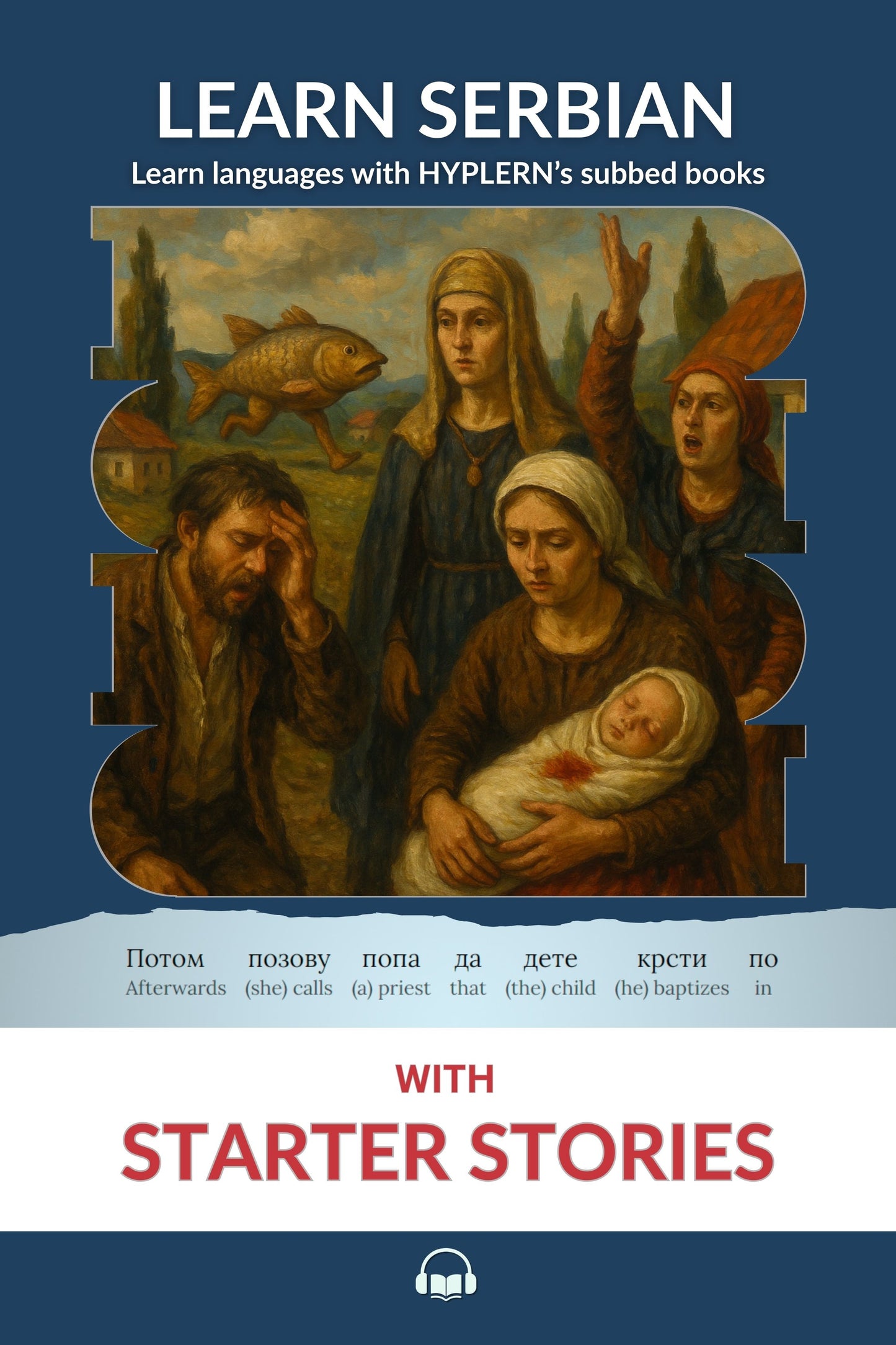 HypLern - Learn Serbian with Starter Stories - Interlinear PDF and Epub
