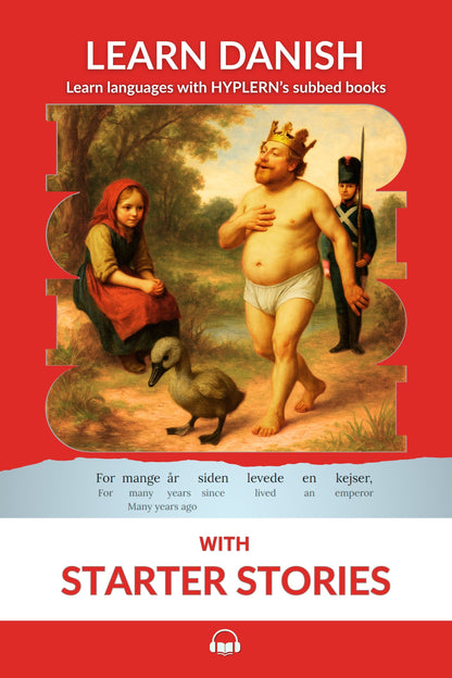 HypLern - Learn Danish with Starter Stories - PDF, Epub and Audio