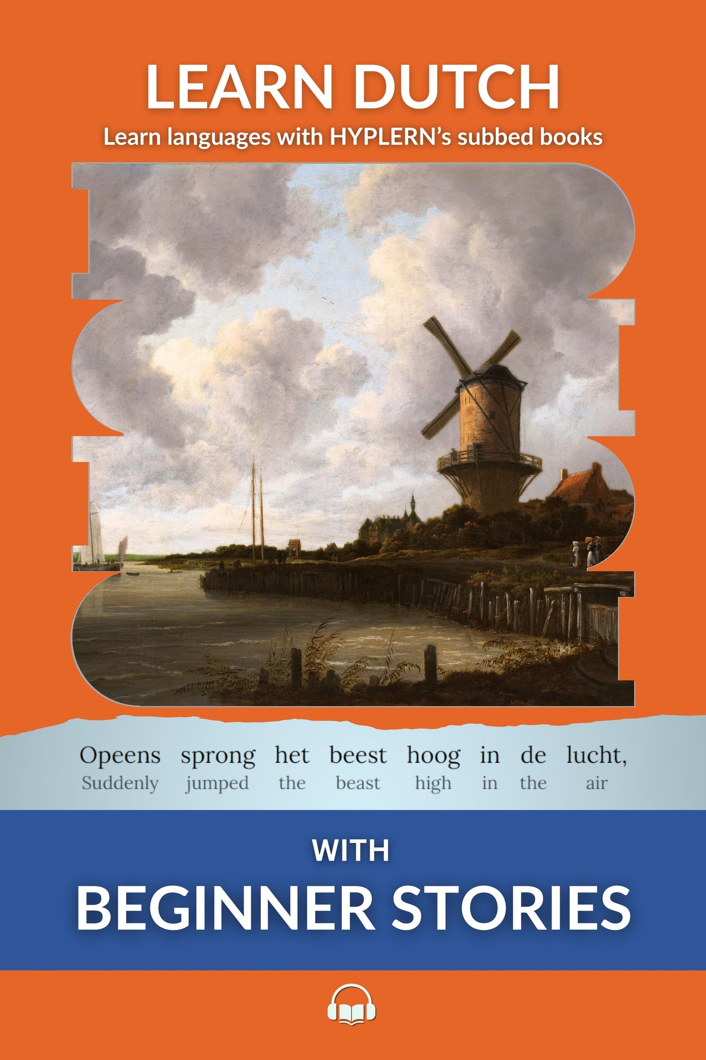 HypLern - Learn Dutch With Beginner Stories - Interlinear PDF, Epub, Mobi and Audio
