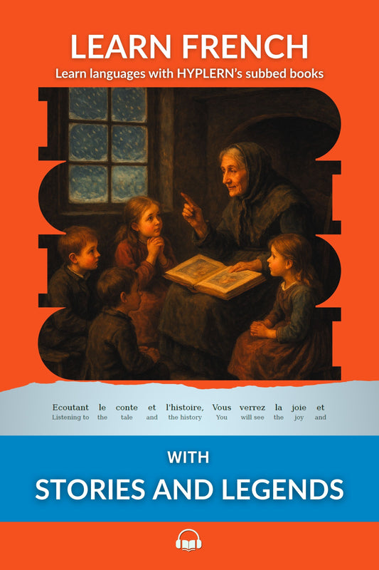 HypLern - Learn French With Stories and Legends - Interlinear PDF, Epub, Mobi and audio