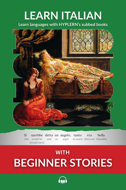 HypLern - Learn Italian with Beginner Stories - Interlinear PDF, Epub, Mobi and Mp3s