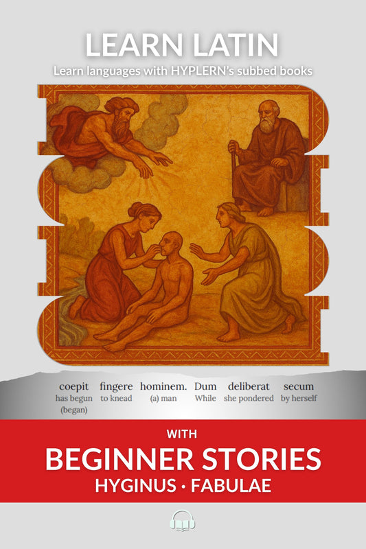 HypLern - Learn Latin With Beginner Stories: Hyginus Fabulae - Interlinear PDF and Epub
