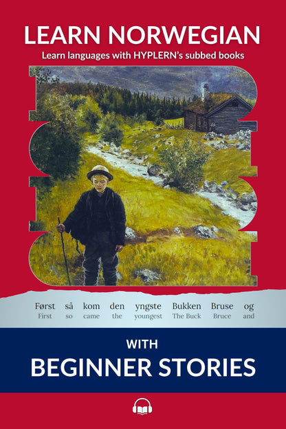 HypLern - Learn Norwegian With Beginner Stories - Interlinear PDF, Epub, Mobi and audio