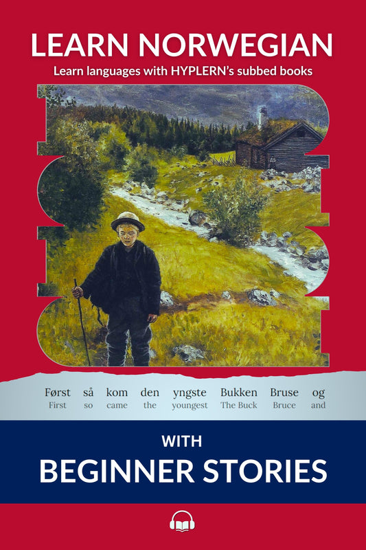 HypLern - Learn Norwegian With Beginner Stories - Interlinear PDF, Epub, Mobi and audio