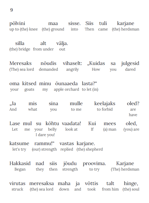 HypLern - Learn Estonian with Beginner Stories - Interlinear PDF  Epub