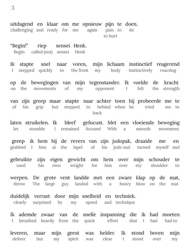 HypLern - Learn Dutch With You Can't Choose Family - Interlinear PDF and Epub