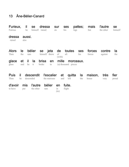 HypLern - Learn French With Beginner Stories - Interlinear PDF, Epub, Mobi and audio