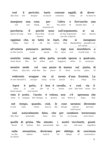 HypLern - Learn Italian with DeMarchi's Gina and Other Stories - Interlinear PDF, Epub, Mobi and Free Audio