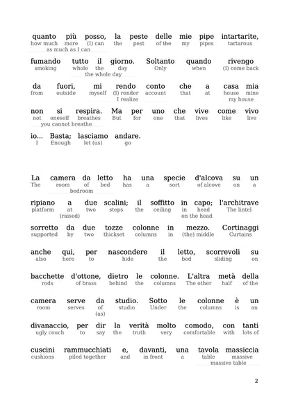 HypLern - Learn Italian with Pirandello's Visita and Other Stories - Interlinear PDF, Epub, Mobi and Free Audio